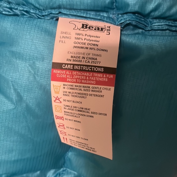 NWOT bear puffer - Picture 4 of 4